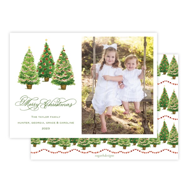 Anderson Trees Christmas Card Landscape