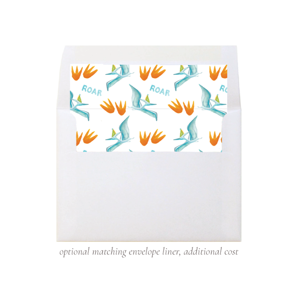 Dino Mite Birthday Invitation