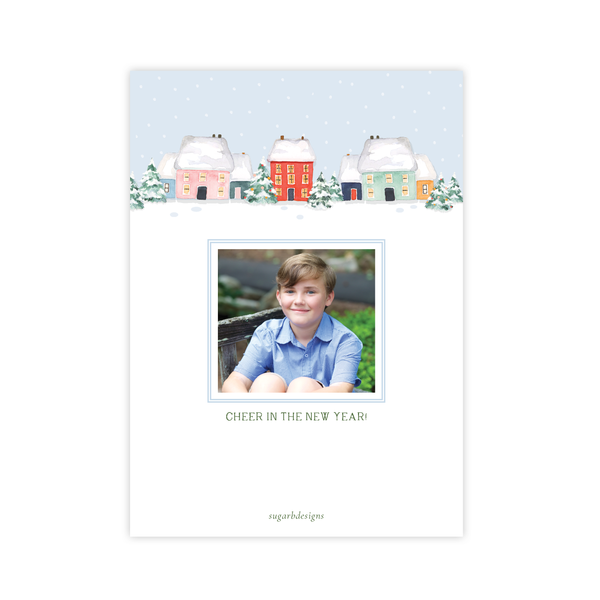 Snowy Days Christmas Card by Sugar B Designs