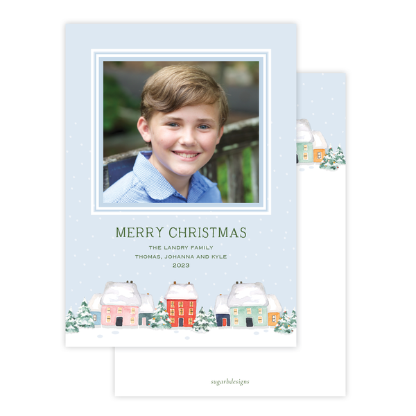 Snowy Days Christmas Card by Sugar B Designs