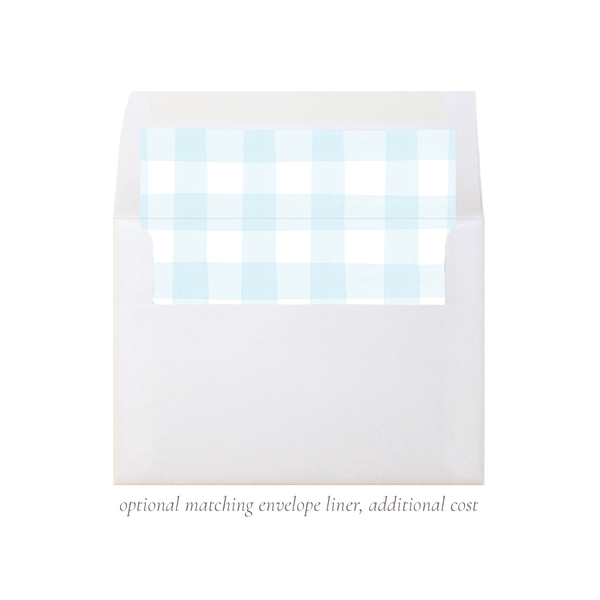 Sweet Treats Blue and Pink Christmas Card Portrait