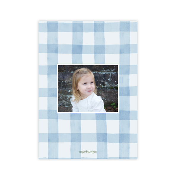 Weston Wreath Christmas Card Portrait