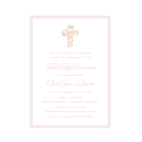 Anna's Cross Communion Invitation