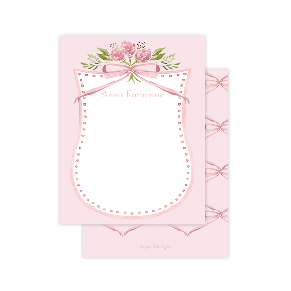 Arabella Pink Flat Stationery