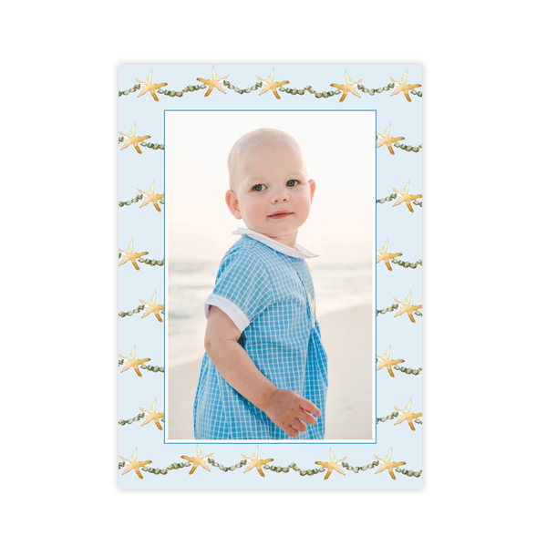 Beach Tree Change of Address Christmas Card
