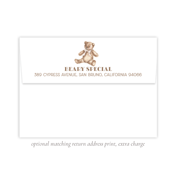 Beary Special Birthday Invitation by Sugar B Designs