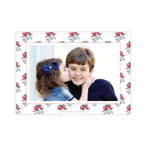 Bells of Belmont Horizontal Christmas Card