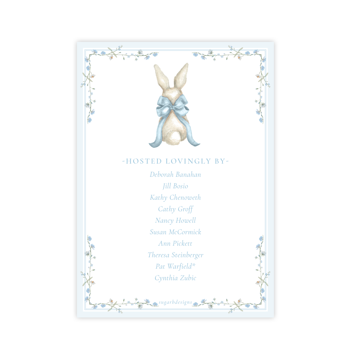 Peter Rabbit Baby Shower Invitation Boy Baby Shower Invitation