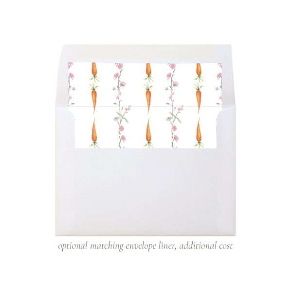 Bunny and Bow in Pink Wreath Baby Shower Invitation