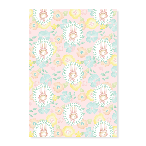 Chamberlain Bunny Gift Wrap *multi color*