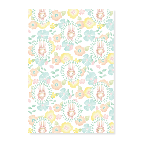 Chamberlain Bunny Gift Wrap *multi color*