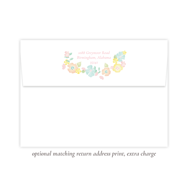 Chamberlain Bunny Birthday Invitation