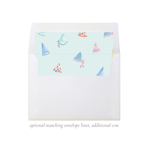 Chatham's Party Hats Birthday Invitation