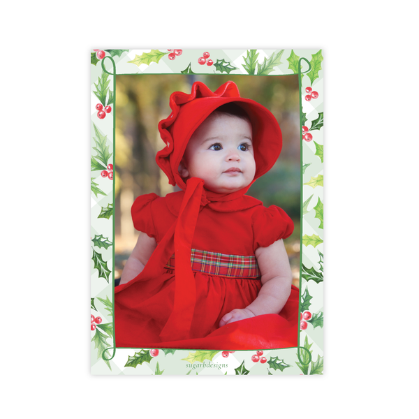 Conrad Court Green Christmas Card