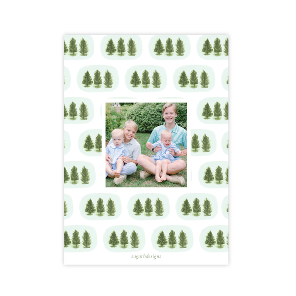 Ellis Trees Christmas Card Portrait