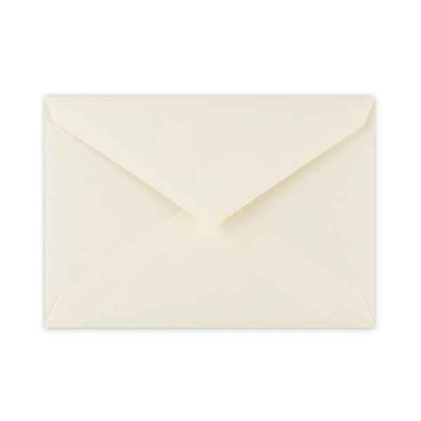 Embossed Panel Ecru Fine Paper Small Fold Over Stationery