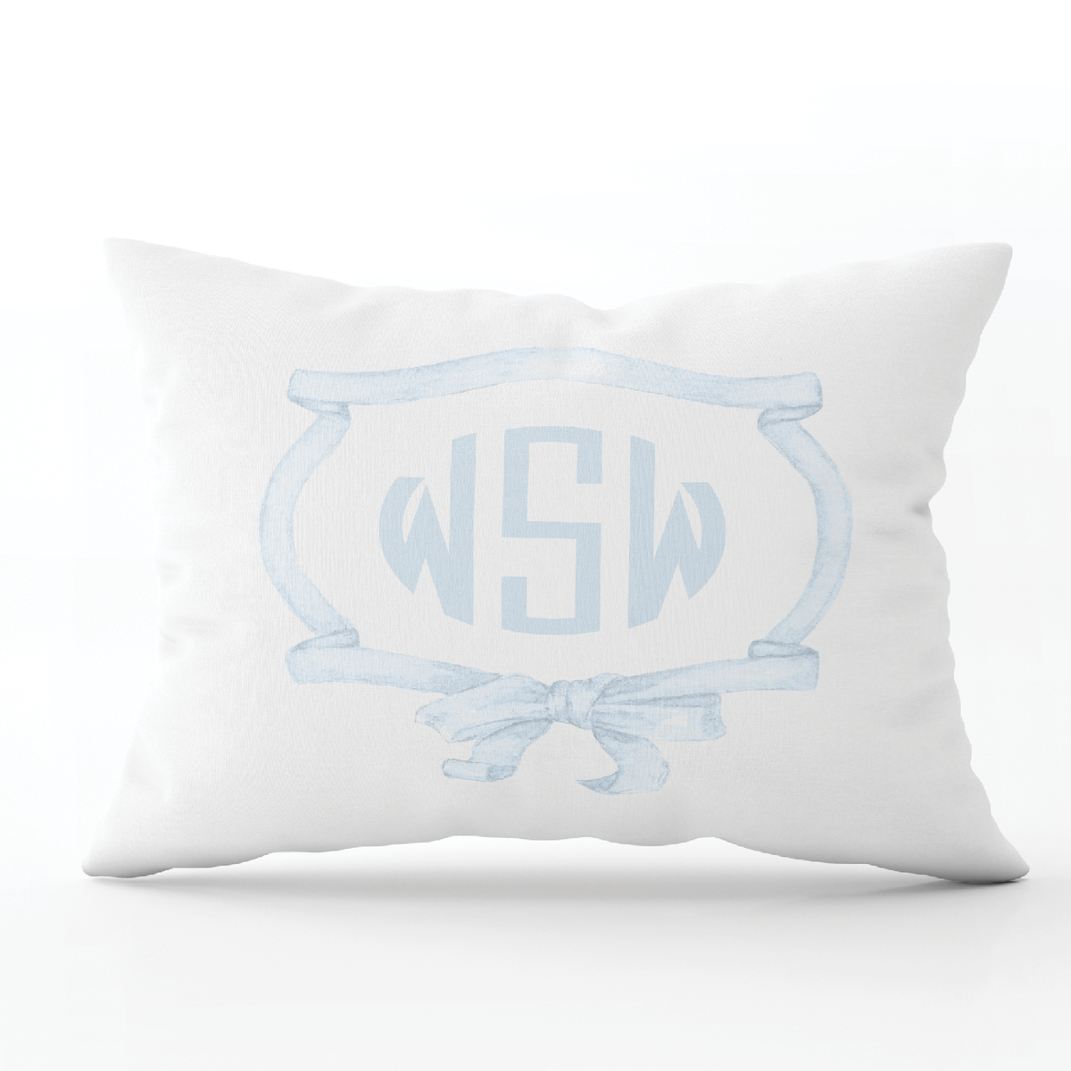 Monogram Pillow Covers, Monogram Throw Pillow, Monogram Lumbar Pillow