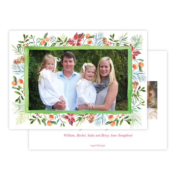 Festive Christmas Card Landscape