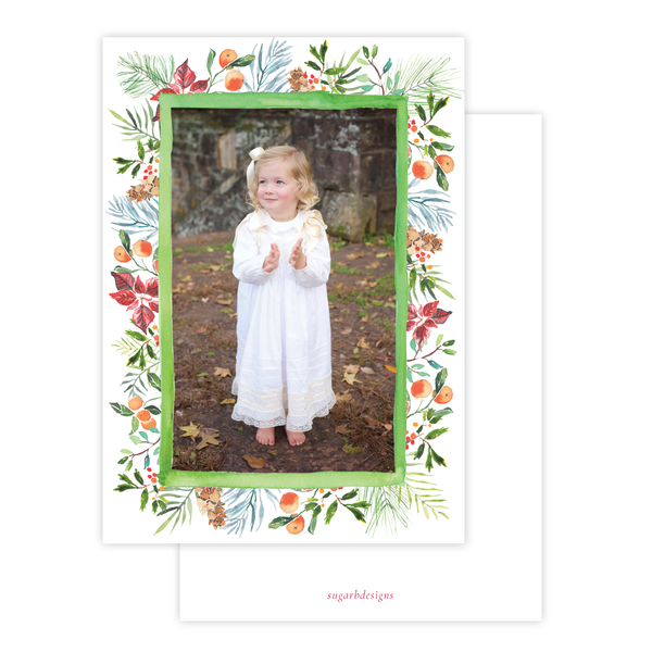 Festive Change of Address Christmas Card