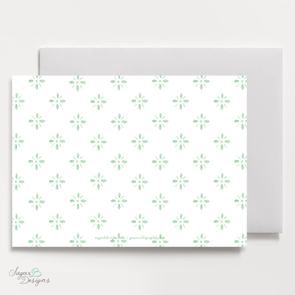 Herend Inspired Snowman Landscape Christmas Card