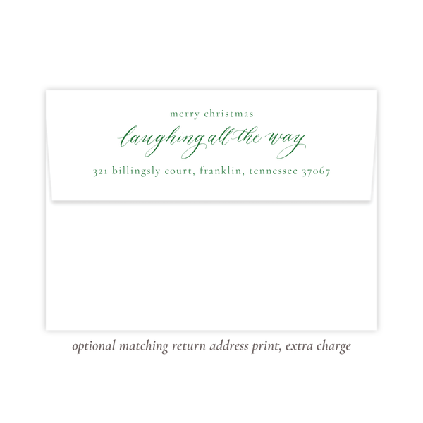 Isle of Palms Red Christmas Card