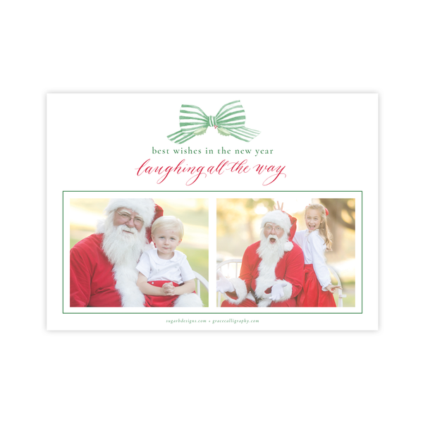 Isle of Palms Green Christmas Card