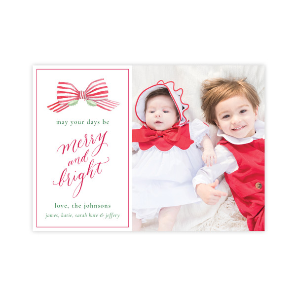 Isle of Palms Red Christmas Card