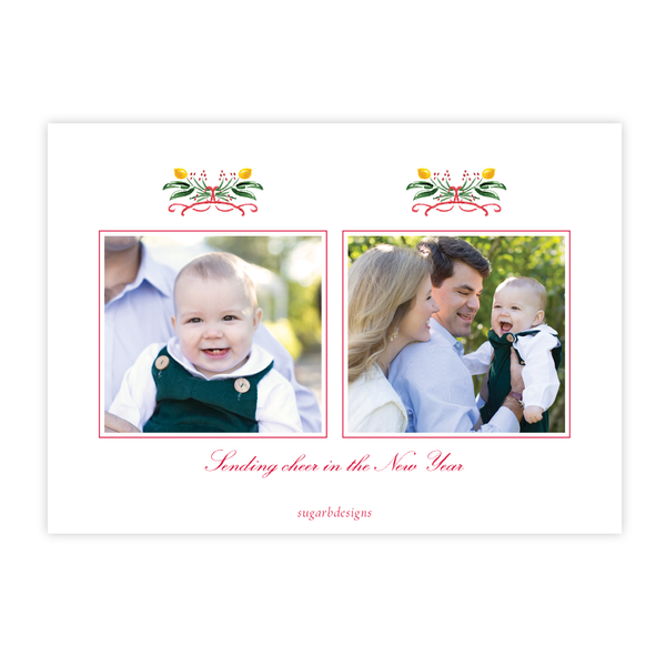 Lemon Tree Christmas Card Landscape