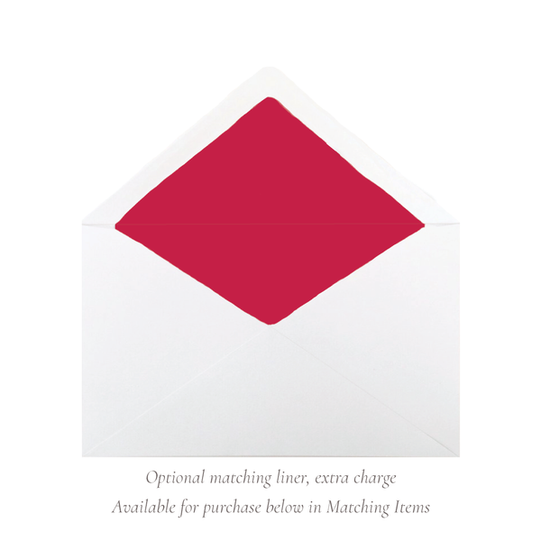 Let Us Adore Him A9 Envelope Liner