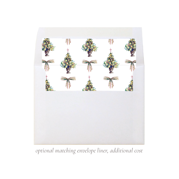 Loreley Bow Christmas Card Landscape