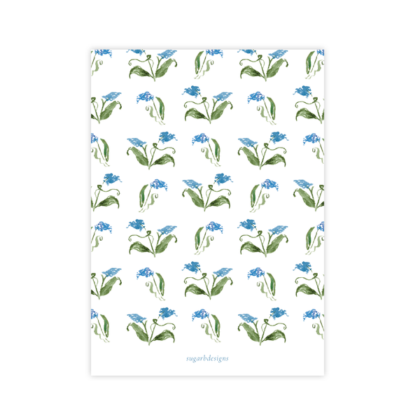 Masse Wreath Christmas Card Portrait