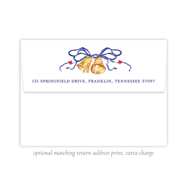 McFarland Christmas Navy Landscape Christmas Card