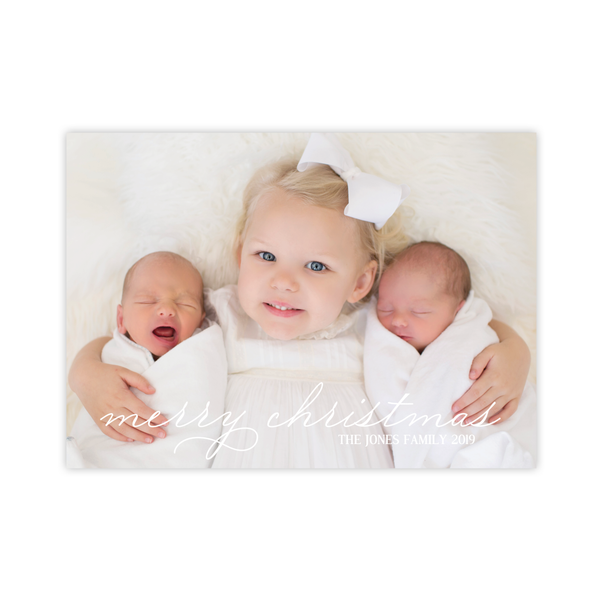 McFarland Christmas Landscape Christmas Card