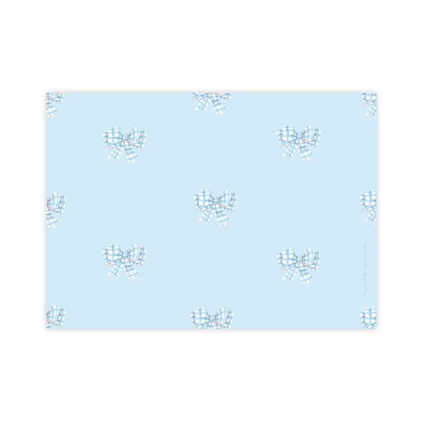 One-Derful Blue Birthday Invitation