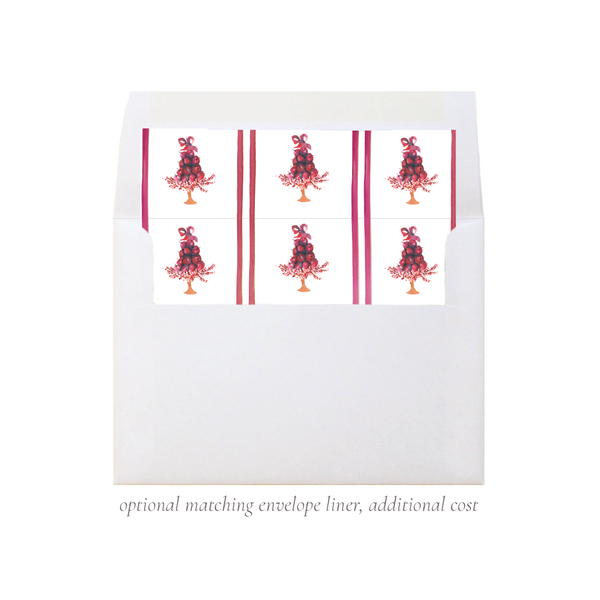 Paradise Apples Landscape Christmas Card