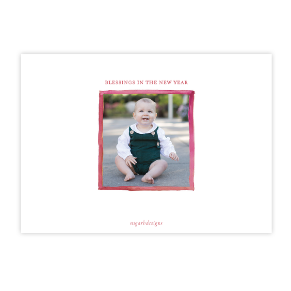 Paradise Apples Landscape Christmas Card