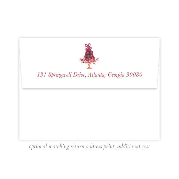 Paradise Apples Landscape Christmas Card