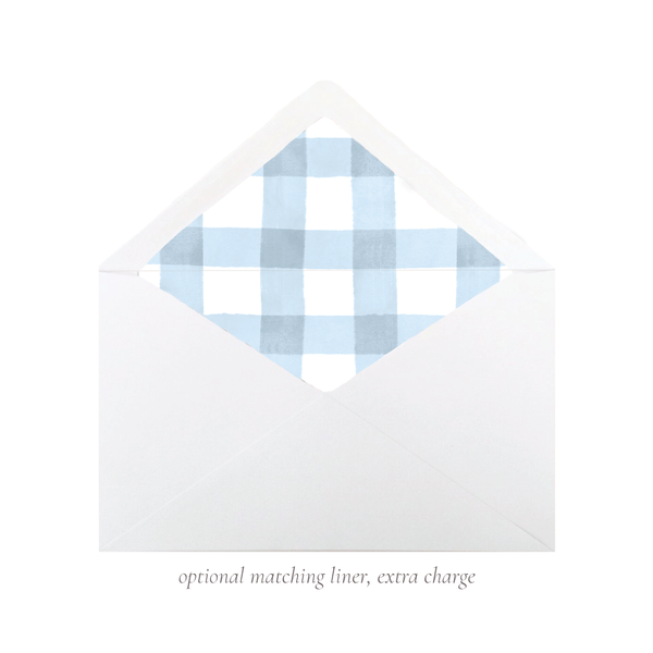 Party Hat Light Blue Birthday Invitation