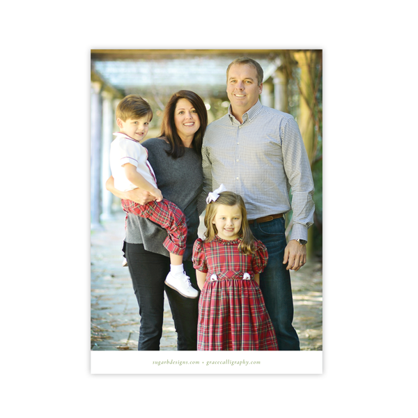 Victory Potter Key Change of Address Christmas Card