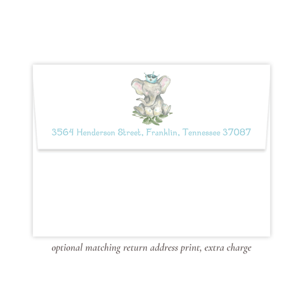 Prince Elie Birthday Invitation