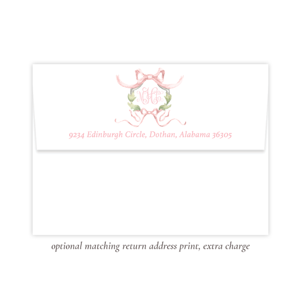 Rothblum Pink Birthday Invitation