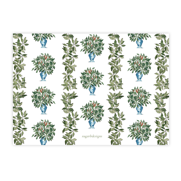 Southern Magnolia Christmas Card Landscape