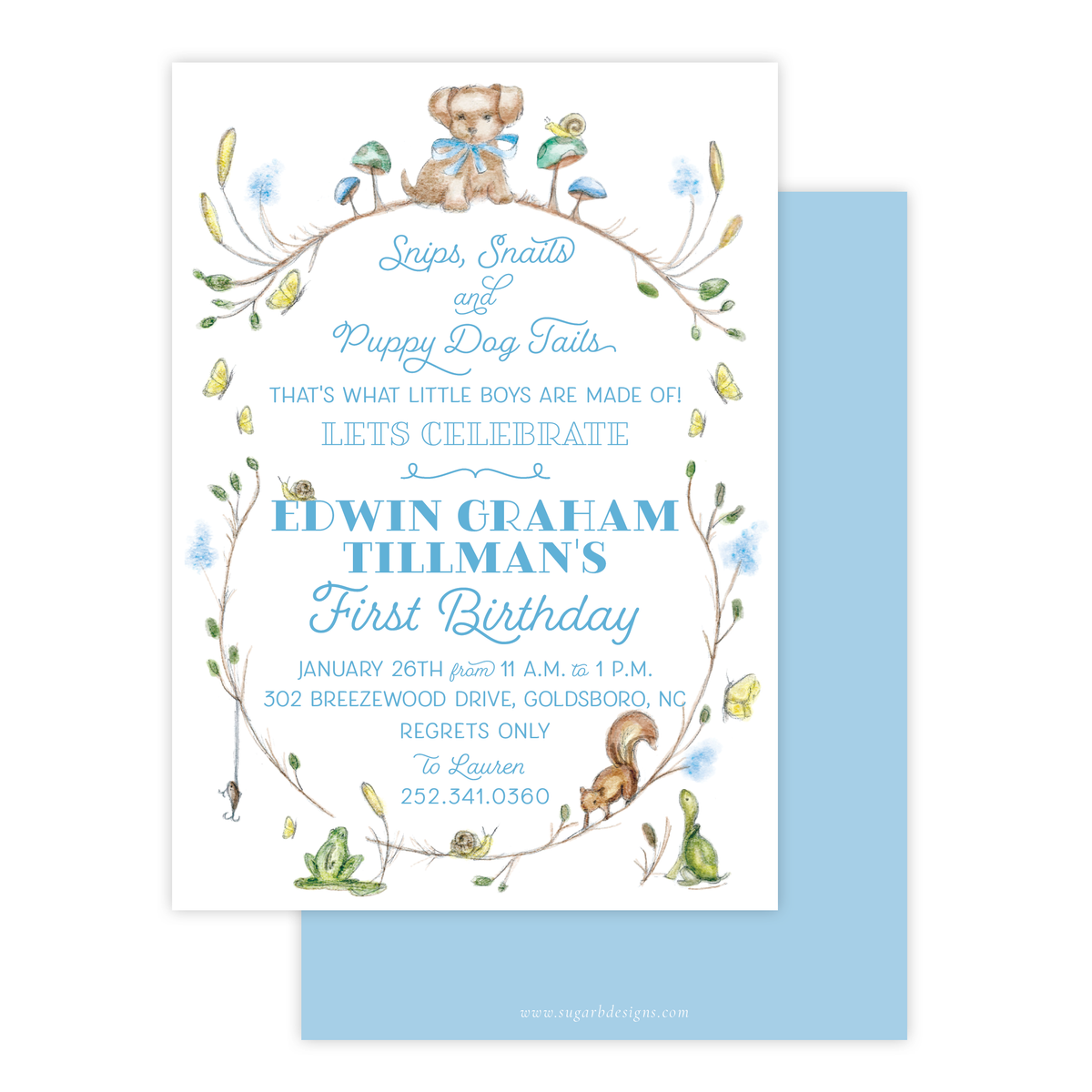 Snails and puppy dog tails hot sale baby shower