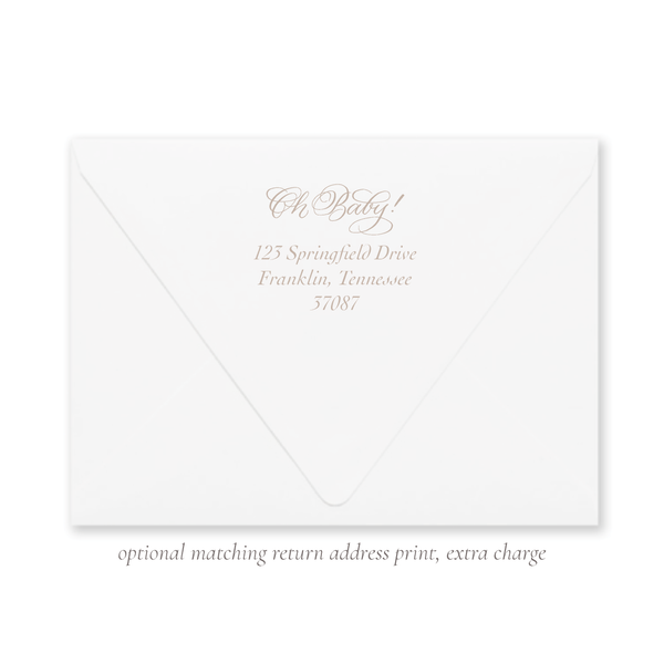 Stanton Stork Neutral Pregnancy Announcement