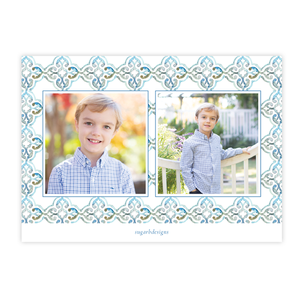 They Saw the Star Christmas Card Landscape