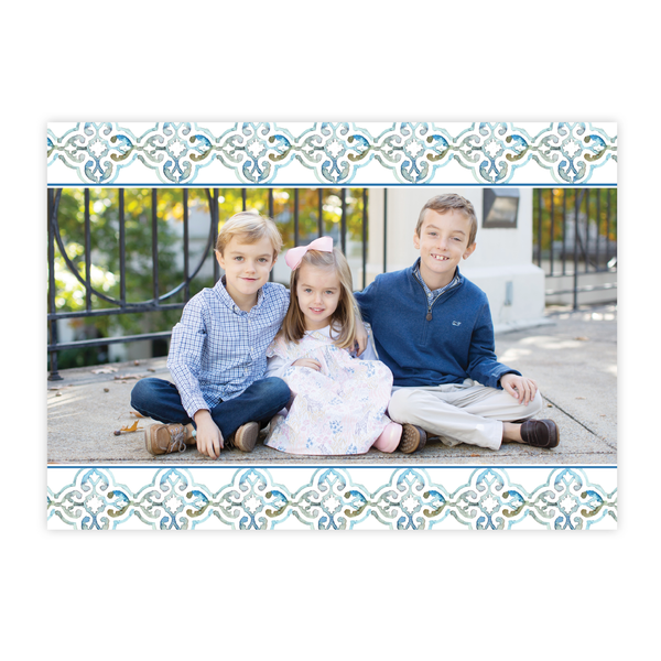 They Saw the Star Christmas Card Long Landscape