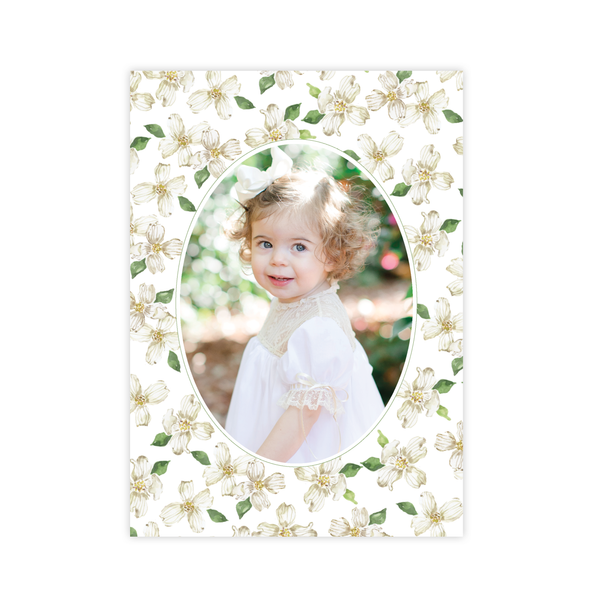 Thorp Dogwood Border Easter Card