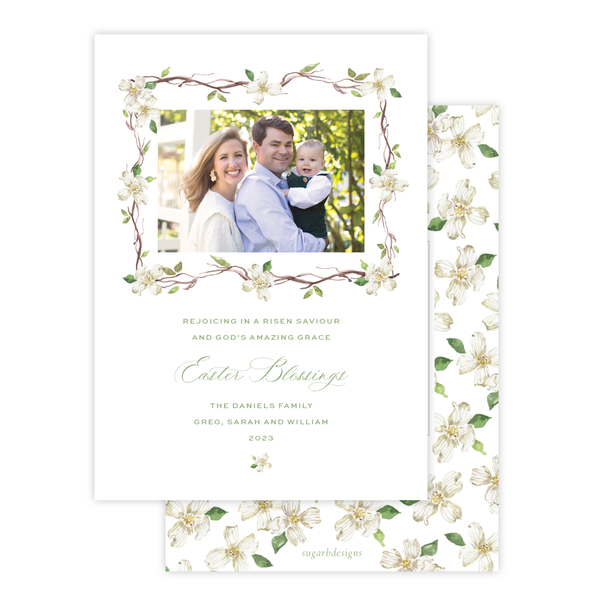 Thorp Dogwood Branches Easter Card