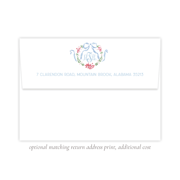 Tyson Wreath Birthday Invitation