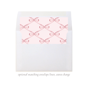 Arabella Pink A7 Square Envelope Liner